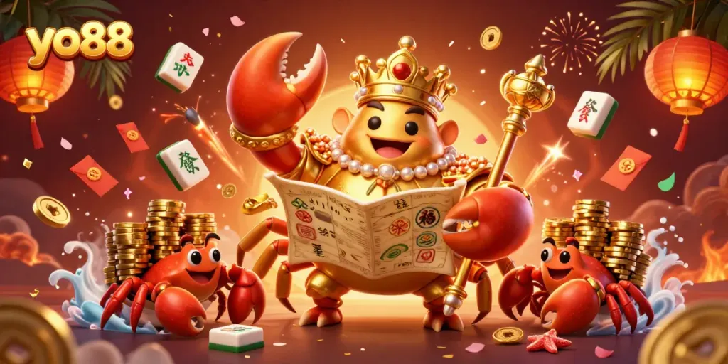 Engage in thrilling gameplay at yo88 with golden treasures and vibrant casino symbols.