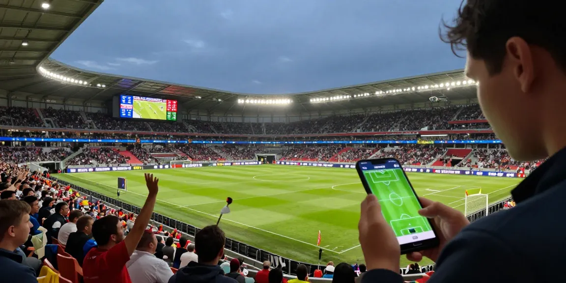 Live football betting scene with dynamic odds and match statistics on screens, focusing on trực tiếp bóng đá.