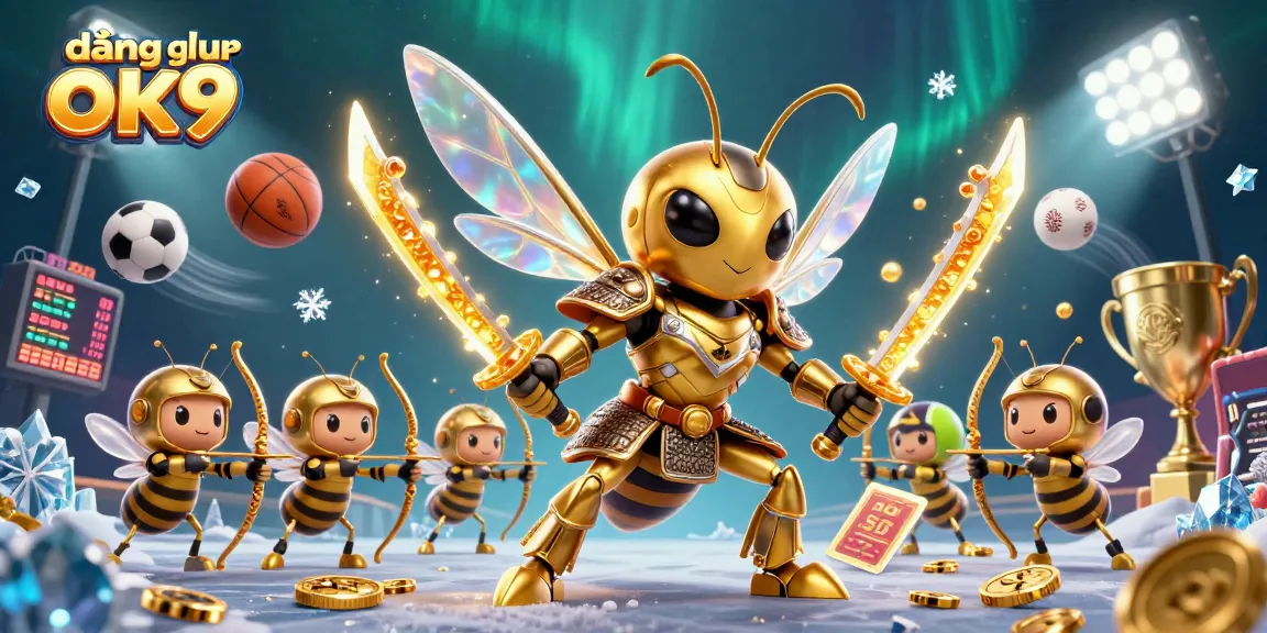 Engage with the dynamic world of đăng nhập ok9 featuring immersive sports betting elements and vibrant characters.