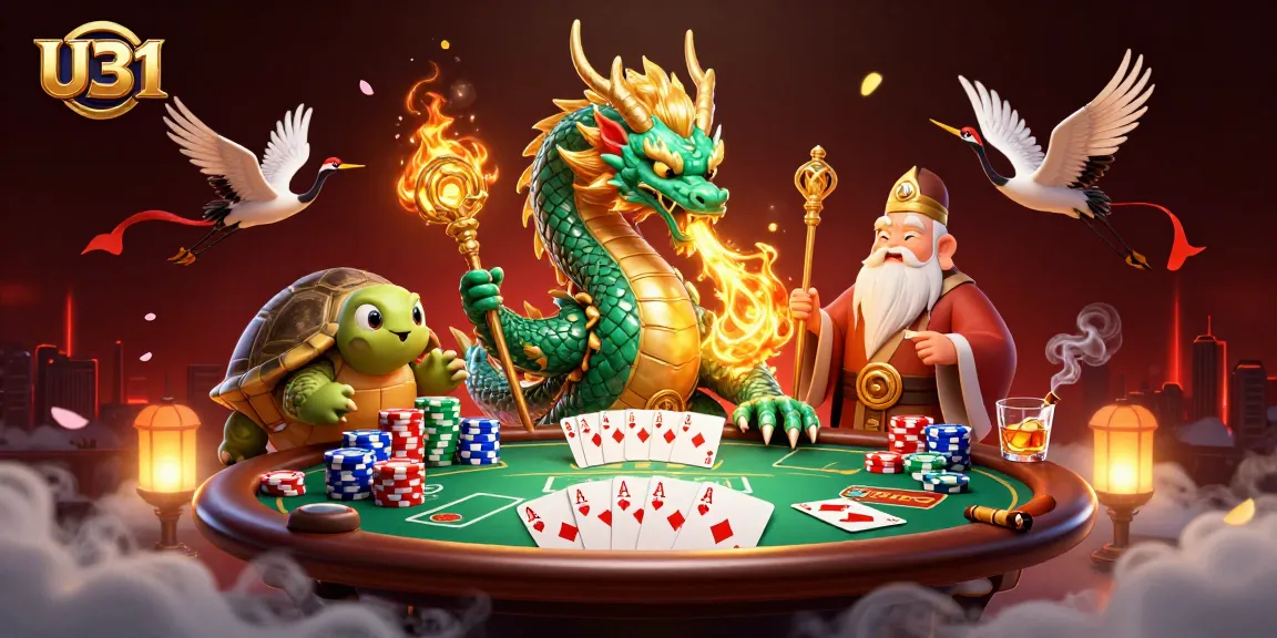 Experience the excitement of U31 casino with stunning characters and vibrant game elements.