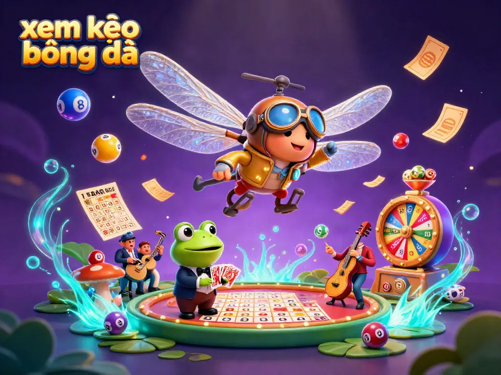 Excite your betting journey with xem kèo bóng đá as the dragonfly pilot leads a vibrant casino scene.