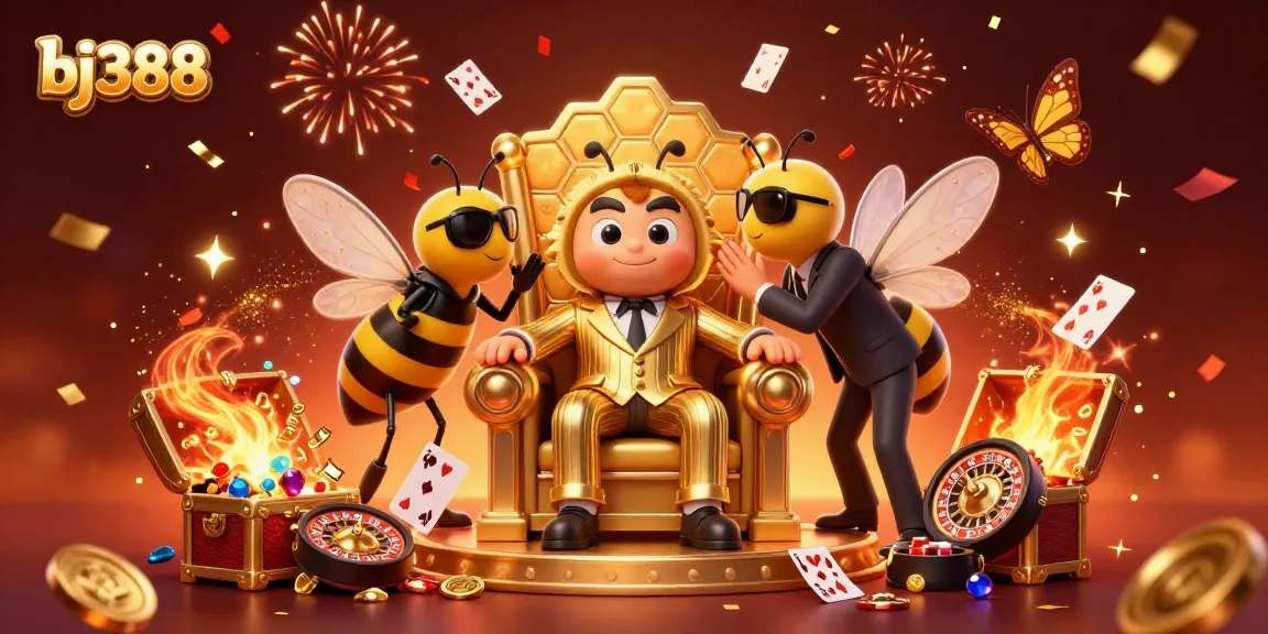 Engage in thrilling gameplay experiences at bj388 with the vibrant casino illustration depicting action-packed gambling.