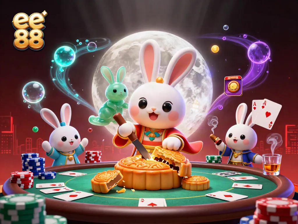 Engage in thrilling gameplay at ee 88 with vibrant poker chips revealing treasures from the moon