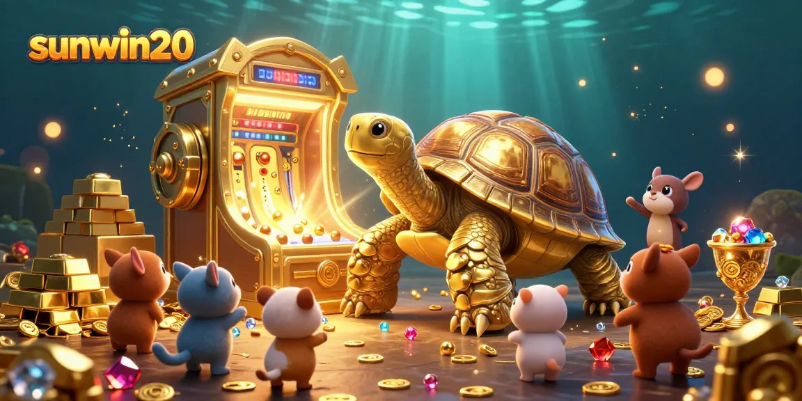 Engage in thrilling games with sunwin20 amidst glowing treasures and vibrant characters.
